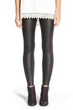 New NWT Womens XL Lysse Leather Leggings Pants Black Suede Faux Soft Vegan  - £134.36 GBP