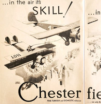 1929 Chesterfield Cigarettes Airplane Advertisement Tobacco Donald Gardn... - $29.99