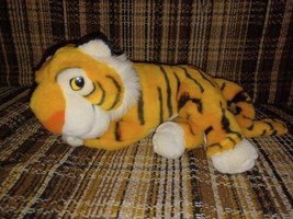 Disney Shere Khan Plush Tiger 13&quot; Mattel 1992 Vintage VTG Stuffed Animal... - £17.93 GBP