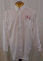 RM Classic Cars Company Long Sleeve 17-34/35 XL Tall Logo Dress Shirt - £5.92 GBP