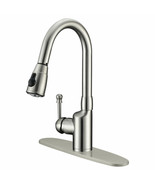 Kitchen Faucet Pullout Brushed Nickel LK6B by LessCare - £138.55 GBP