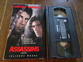 Assassins (VHS, 1996) with Sylvester Stallone, Antonio Banderas &amp; Julianne Moore - £5.23 GBP