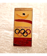 Vintage Olympics Coca Cola Hat/Lapel Pin USA Olympiad Barcelona - £3.55 GBP