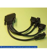 Nexcom D-Sub 44-Pin to 4x D-Sub 9-Pin Quad Splitter Cable For Serial Int... - $209.41 MXN