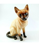 Vintage Cat Figurines 5&quot; Siamese Japan Blue Eyes Realistic Porcelain - €17,01 EUR