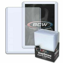 25 BCW Regular 3x4 Topload Top Loader Trading Card Holders  - £10.26 GBP