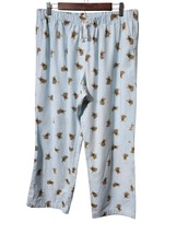 J. Crew Christmas Holiday Puppy Dog Print Pajamas  Bottom Large  - $24.95