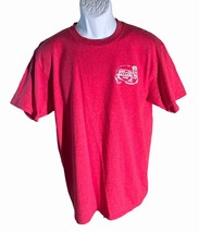 CROWN KING SALOON ARIZONA Short Sleeve T-Shirt Red Large - £9.30 GBP