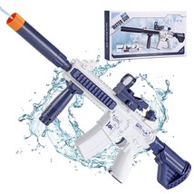 Electric Water Gun, Squirt Gun Toys, Automatic Water Soaker Gun Up To 20 Ft Long - £32.12 GBP