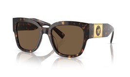 Versace VE4437U 108/73 Sunglasses Havana Frame Dark Brown 54mm Lens - $178.99
