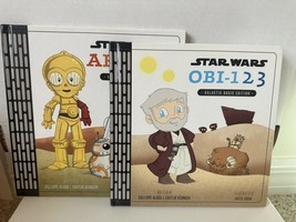 Set Of 2 Star Wars Books ABC-3PO OBI-123 Galactic Basic Edition Children’s Books - £6.84 GBP