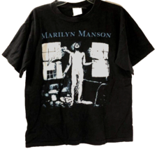 Marilyn Manson Antichrist Superstar Tour Vintage 90s Gothic VTG Black T-... - $263.98