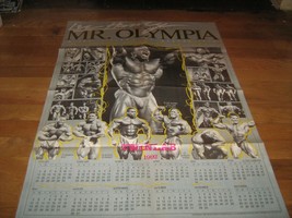 Musclemag Mr Olympia 1984-1991 Extra Large Poster LEE HANEY  - $39.99