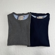 Gap Long Sleeve Sweater Grey &amp; Navy Set For Men - £14.07 GBP