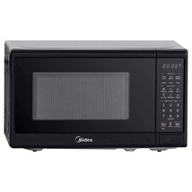 MICROWAVE OVEN MIDEA SMALL COUNTERTOP BLACK PORTABLE 900 WATT .9 CU FT K... - $115.99