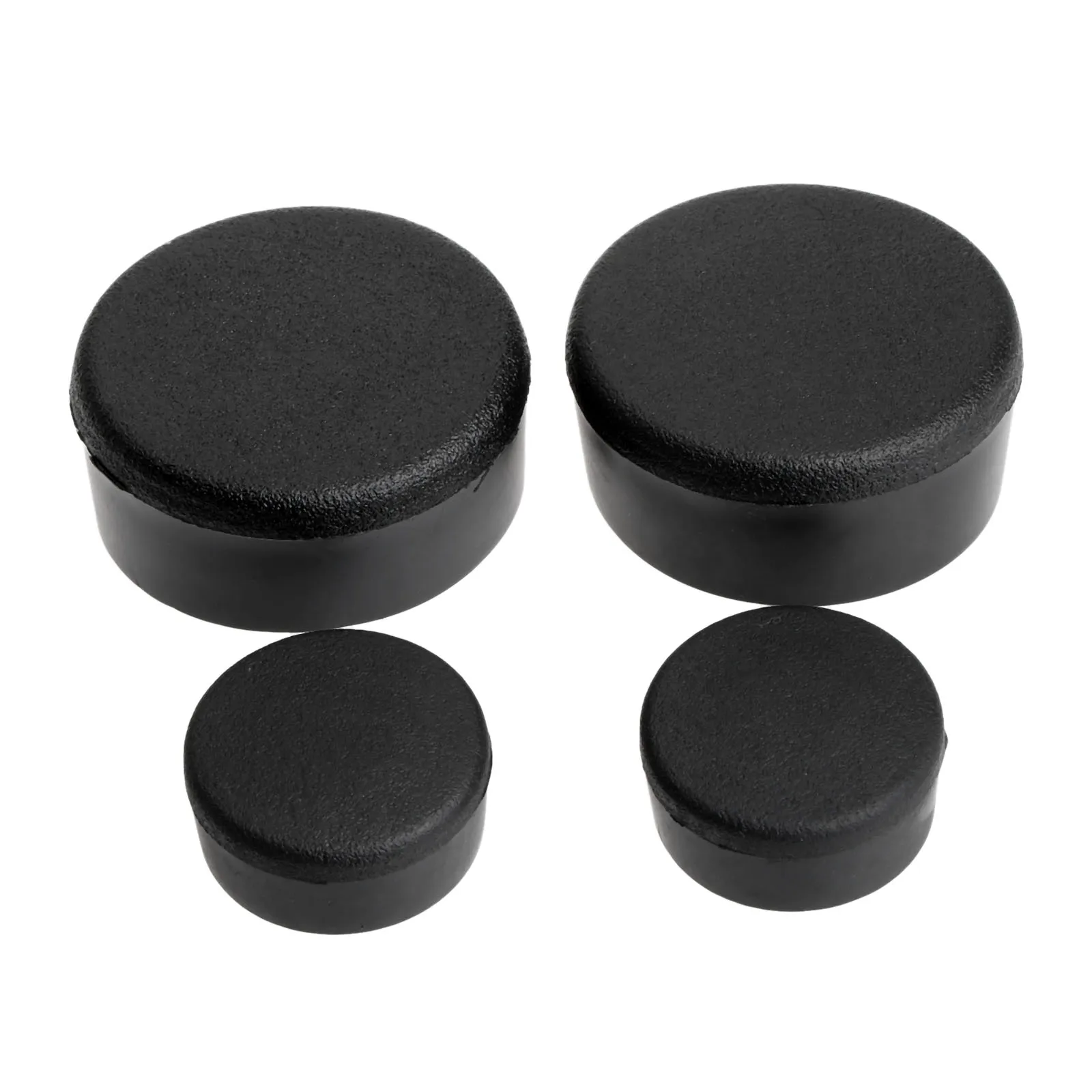 Motorcycle Rubber Frame Plugs Set for Honda CBR 1000 RR 2004-2007 - Blac... - $19.39