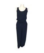 CAbi Womens Size XS Jumpsuit French Navy Sleeveless Scoop Neck Drawstrin... - $56.85 CAD