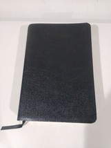 NIV Life Application Study BIBLE Black Bonded Leather Vtg  1997 Standard Print - £24.01 GBP
