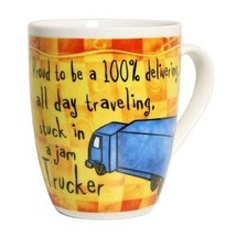 Colorful Porcelain Trucker Mug - Gifts for Truckers - £11.80 GBP