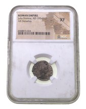 Romain Empire Julia Domna (193 - 217 Ad ) Ar Denier NGC XF - $207.89