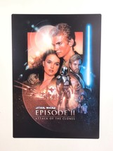 Star Wars &quot;Attack Of The Clones&quot; Pencil Board - Lucasfilm Shitajiki Doub... - £17.20 GBP