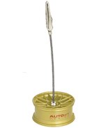 AUTOart 40407 AUTOart Design: 1:12 Racing Wheel Memo Clipping Stand/Gold... - $242.07 MXN