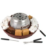 Nostalgia LSM400 Electric Stainless Steel S&#39;mores Maker NEW OPEN BOX - $52.35