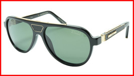 ZILLI Sunglasses Titanium Acetate Leather Polarized France Handmade ZI 65008 C03 - £649.52 GBP
