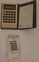 Vintage Texas Instruments TI-1750 Calculator With Manual, Notepad, And... - £18.80 GBP