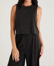 Z Supply sloane jersey muscle tank top in Black - size XS - £33.89 GBP