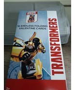 16 Transformers Endless Folding Valentine Day Cards. NEW - $41.29 CAD