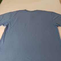 Carhartt K87 PCB Men's Blue Cotton Henley T-Shirt Short Sleeve Pocket Size 2XL image 11