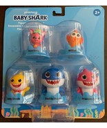 Pinkfong Baby Shark 5 Figures Pack Series 1 Brand New RARE HTF 2019 Dadd... - £11.76 GBP