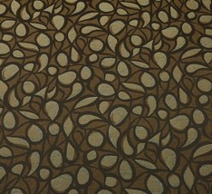 Outdura Tempo Coffee Brown Geometric Outdoor Indoor Fabric By Yard 54&quot;W - £10.85 GBP