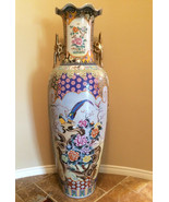 Rare Extra Large 62" Monumental Chinese Porcelain Vase Antique Very Beautiful - £13,762.88 GBP