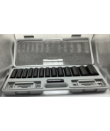 New SET OF 14 - 1/2&quot; DRIVE - CHROME VANADIUM - 6 POINT - IMPACT SOCKETS - $47.85 CAD