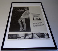 1963 Schick Crown Jewel Shaver Framed 11x17 ORIGINAL Vintage Advertising... - $69.29