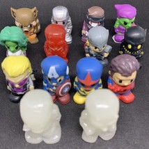 Lot of 14 Ooshies Marvel Super Heroes Avengers Pencil Toppers - £12.45 GBP