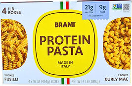 Brami Protein Pasta Variety Pack 4 x 16 Ounce EXP 11/2028 - $26.70
