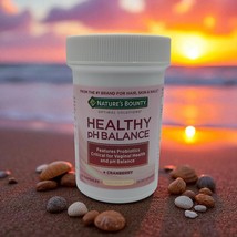 Natures Bounty Healthy pH Balance Probiotics + Cranberry 30 Capsules Exp... - $11.87