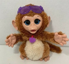 Hasbro Furreal Friends Baby Cuddles My Giggly Monkey interactive toy wit... - $15.58