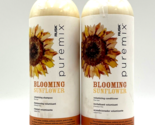 Rusk Puremix Blooming Sunflower Volumizing Shampoo &amp; Conditioner/Fine Ha... - £51.13 GBP