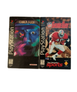 Playstation 1 Manual Lot: NFL Gameday and Cyber Sled: PS1 Game Manuals - $8.90