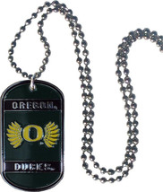 Oregon Ducks Dog Tag Necklace - NCAA - £8.37 GBP