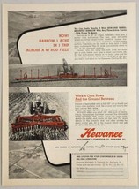 1950&#39;s Print Ad Tractors Pull Kewanee Discs &amp; Harrows Made in Kewanee,Illinois - £13.44 GBP