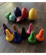 14 Piece Crayon Lot for Toddler Little Hands Arts and Crafts Cool Shape ... - $23.08 CAD