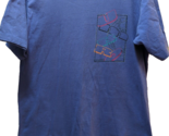 Umbro Soccer T-Shirt M Medium Purple vintage USA Made Single Stitch - $14.84