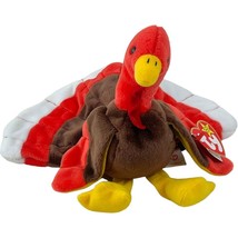 Ty Beanie Baby Turkey Gobbles 1996 Thanksgiving Vintage 8” Stuffed Anima... - £3.86 GBP