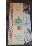 Ampad Wirebound Telephone Message Book 5.5 x 11 2-Part Carbonless, 400 S... - $10.50
