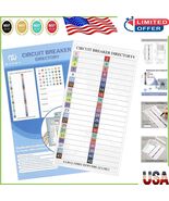 Color-Coded Electric Fuse Panel Decals - Easy Circuit Identification Mad... - $19.92 CAD